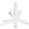 Ekena Millwork Davenport Architectural Grade PVC Gable Bracket, 48"W x 28"H x 2"D x 4"F, 14/12 Pitch GBP048X28X0204DAV00 - alternate 1